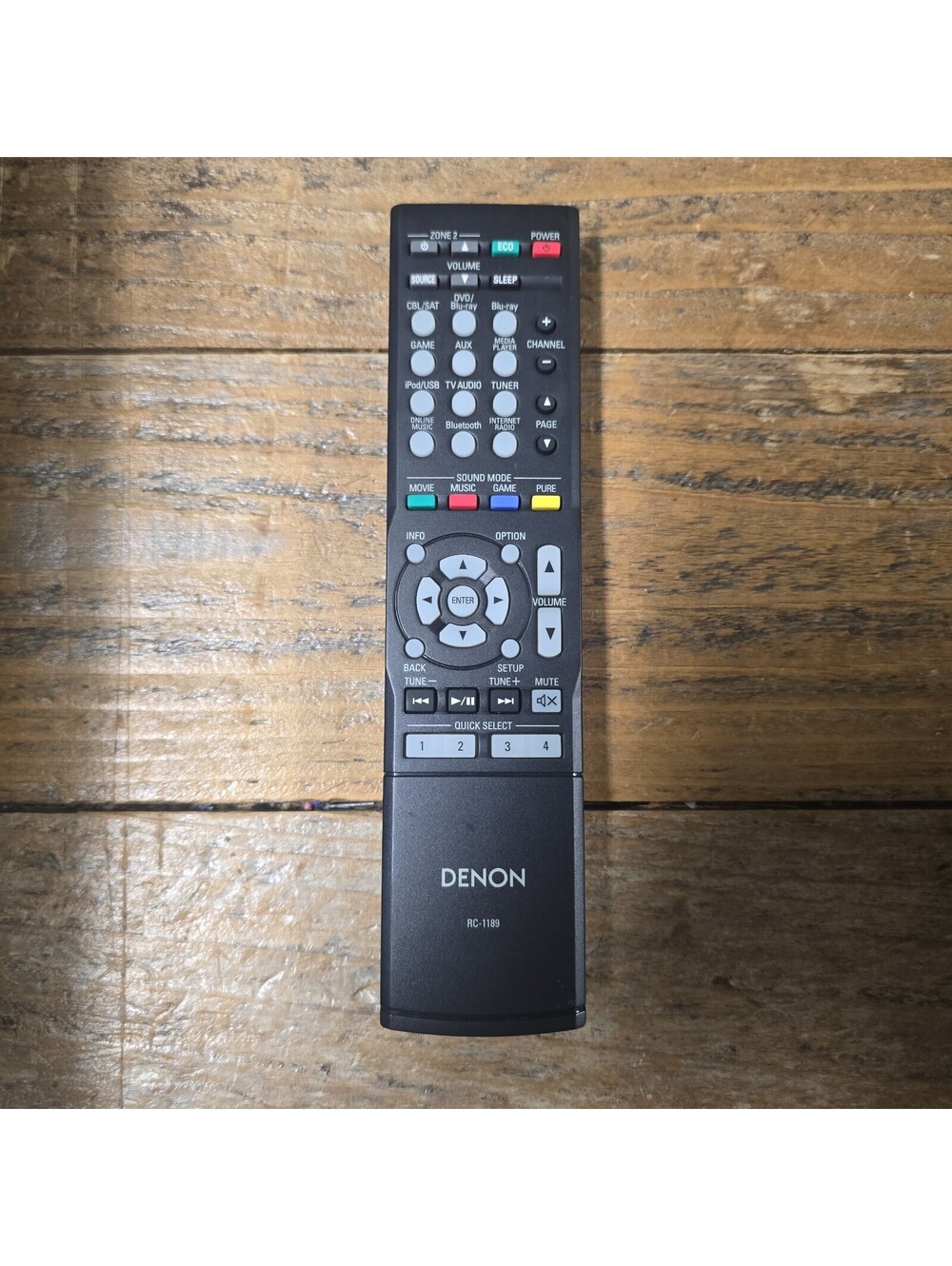 denon rc-1189 remote for avrs700w avrs710w avrs720w